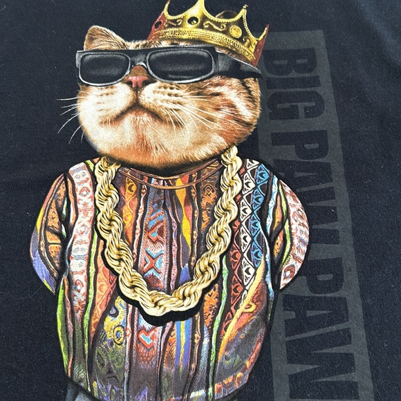 Big Paw Paw Men’s T-Shirt. Size Large. - Picture 4 of 7